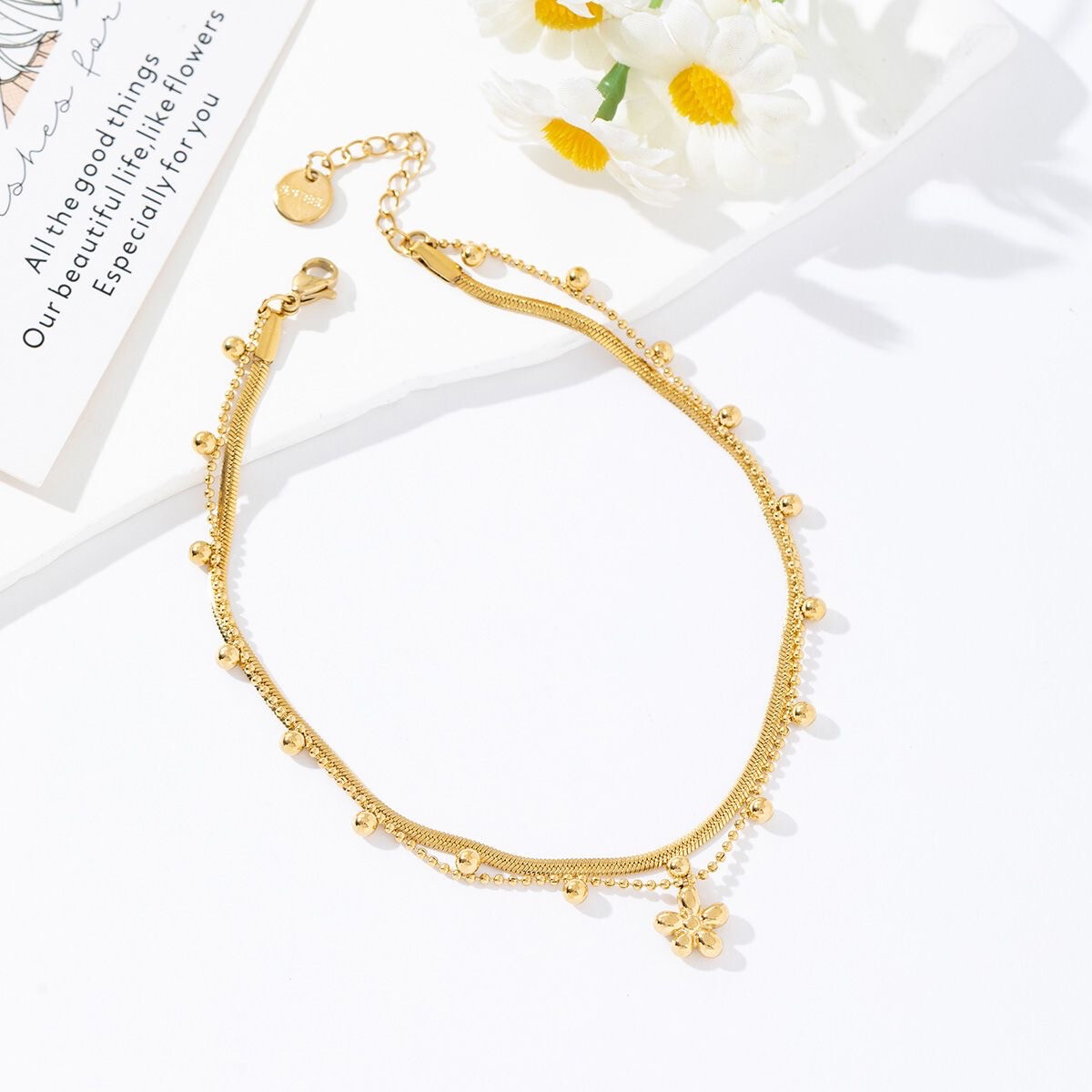 Wholesaler Mochimo Suonana - Stainless steel anklet