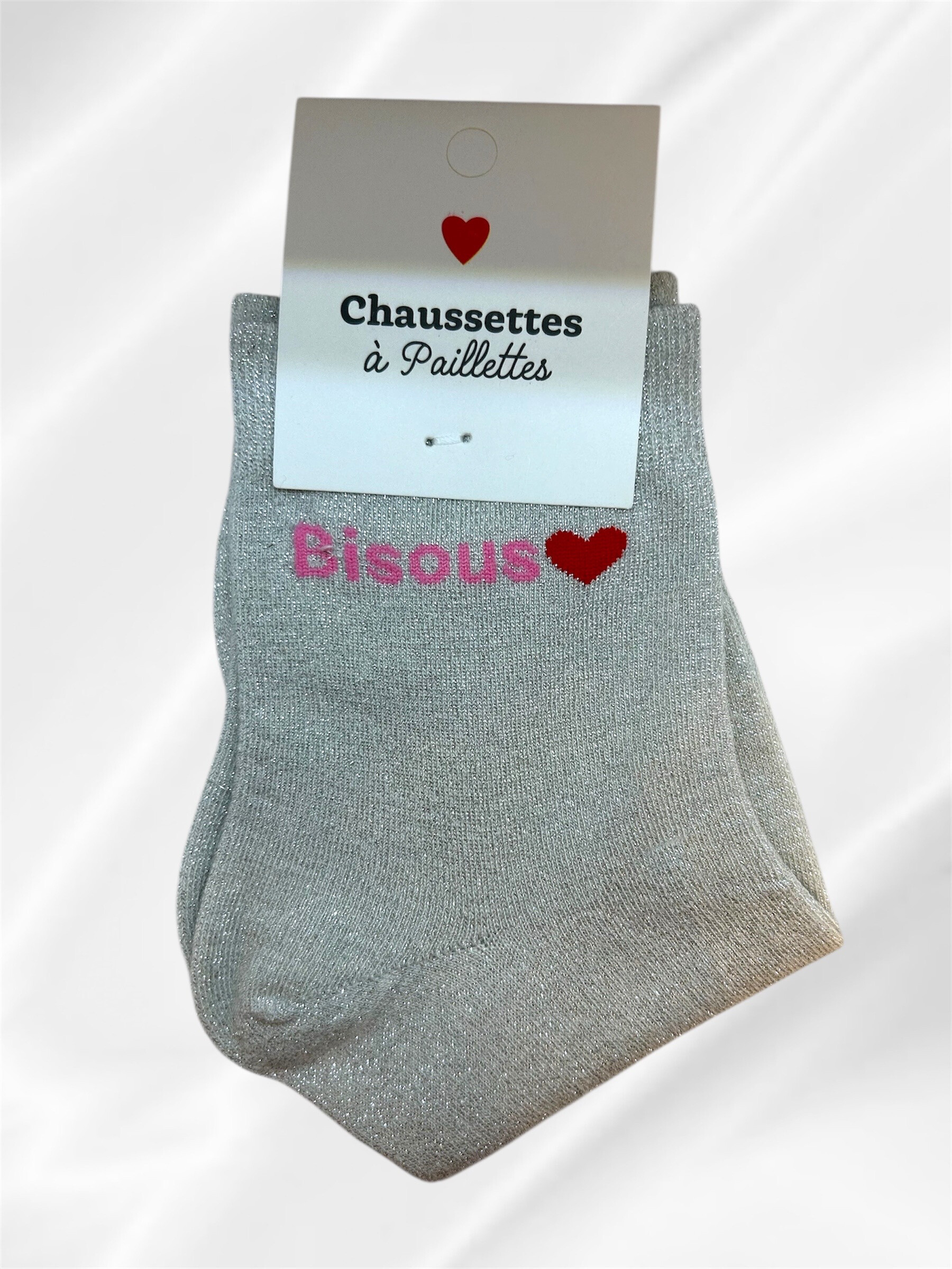Großhändler Mochimo Suonana - "Küsse" Glitzersocken