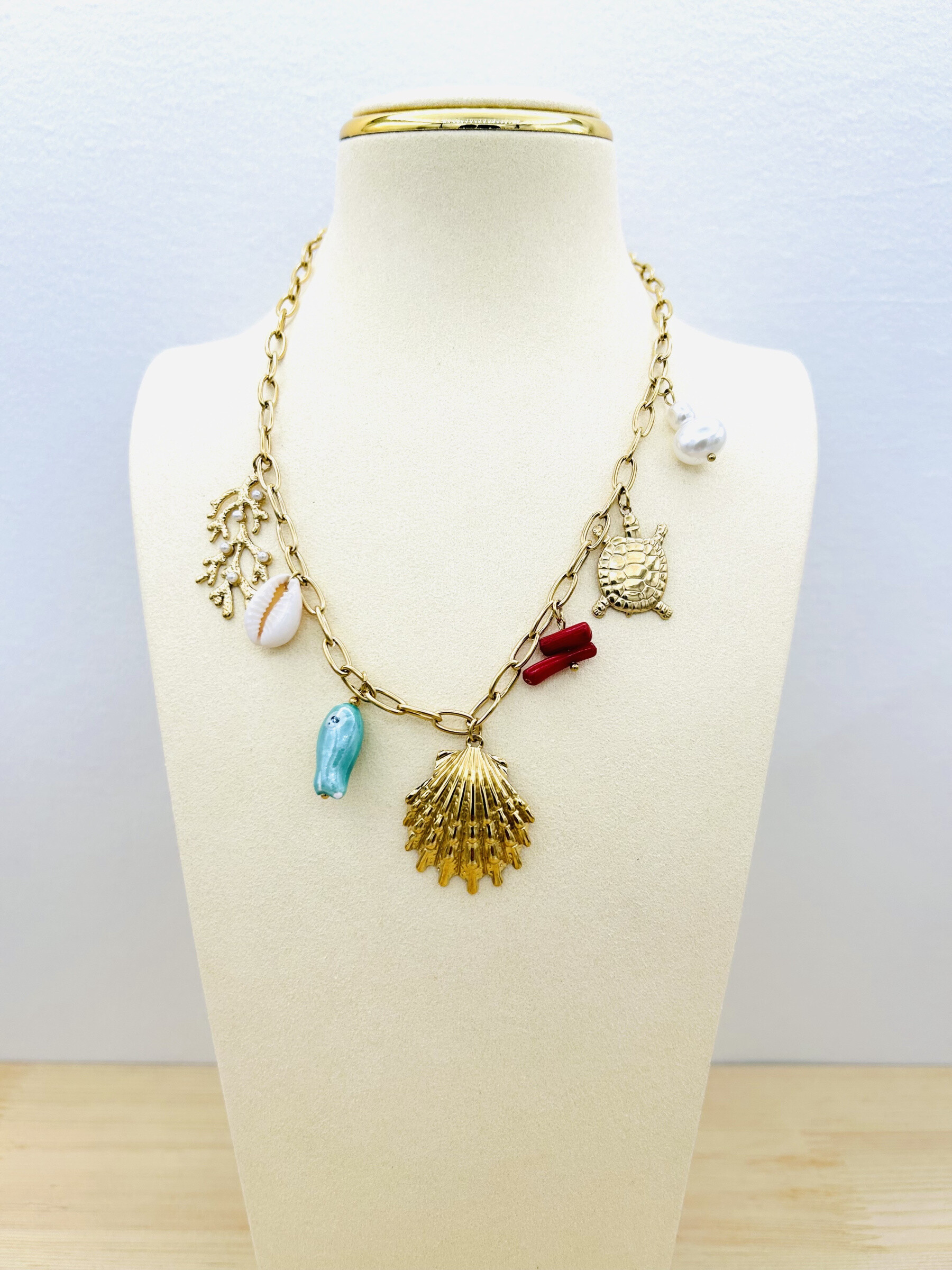 Wholesaler Mochimo Suonana - Stainless steel necklace with pendant