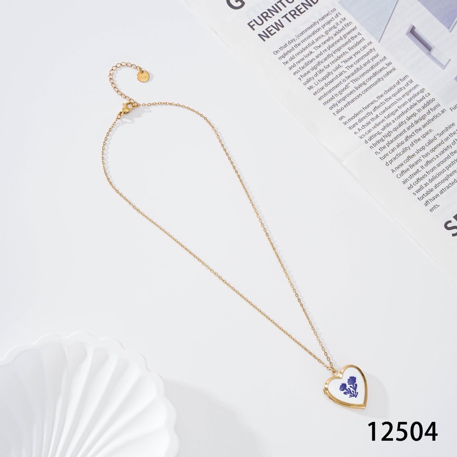 Wholesaler Mochimo Suonana - Stainless steel necklace with pendant