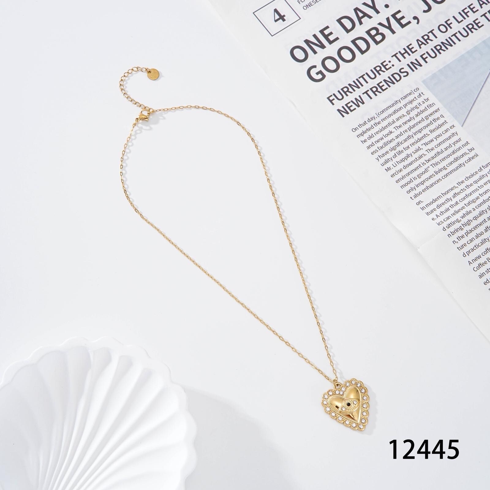 Wholesaler Mochimo Suonana - Stainless steel necklace with pendant