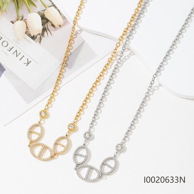 Wholesaler Mochimo Suonana - Collar with charm on the theme of the sea (stainless steel) Wholesaler Mochimo Suonana - Collar with charm on the theme of the sea (stainless steel)