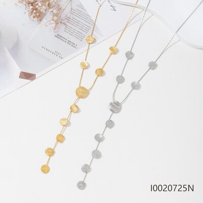 Grossiste Mochimo Suonana - Collier forme Y en acier inoxydable Grossiste Mochimo Suonana - Collier forme Y en acier inoxydable