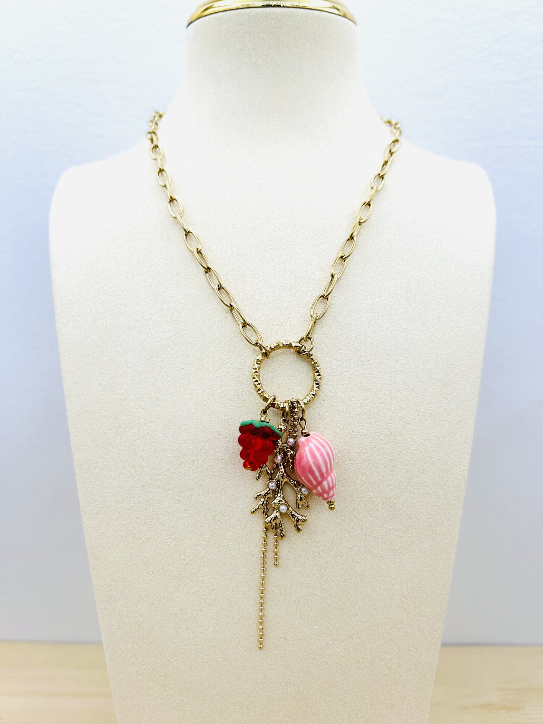 Wholesaler Mochimo Suonana - Stainless steel necklace with pendant