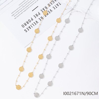 Wholesaler Mochimo Suonana - Stainless steel necklace with pendant Wholesaler Mochimo Suonana - Stainless steel necklace with pendant