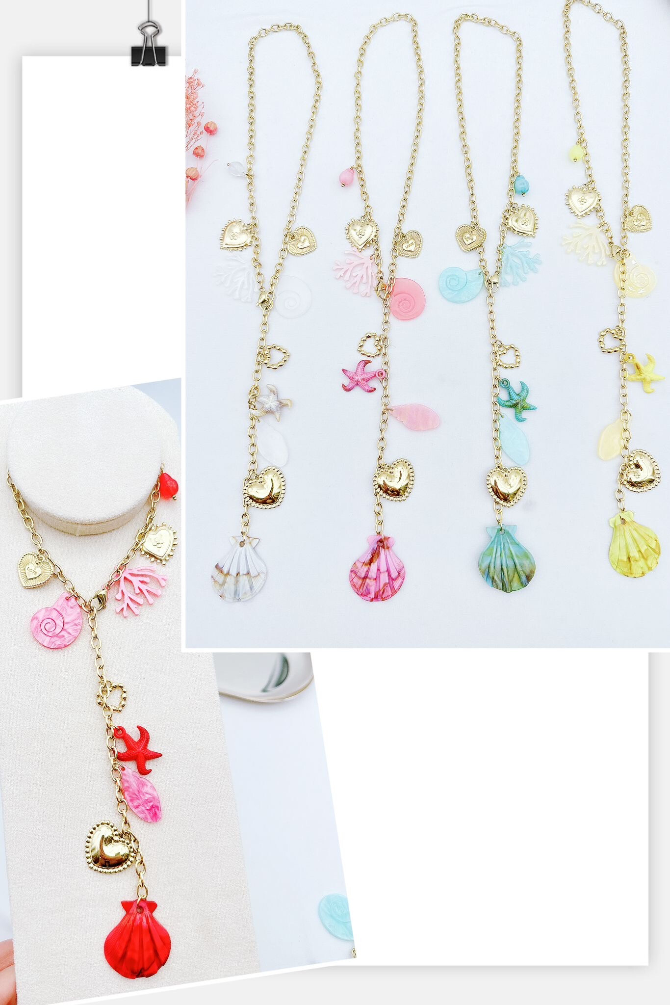 Wholesaler Mochimo Suonana - Stainless steel necklace with pendant