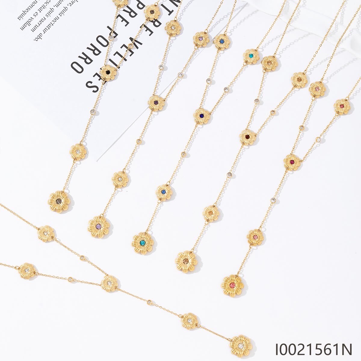 Wholesaler Mochimo Suonana - Collar with charm on the theme of the sea (stainless steel)