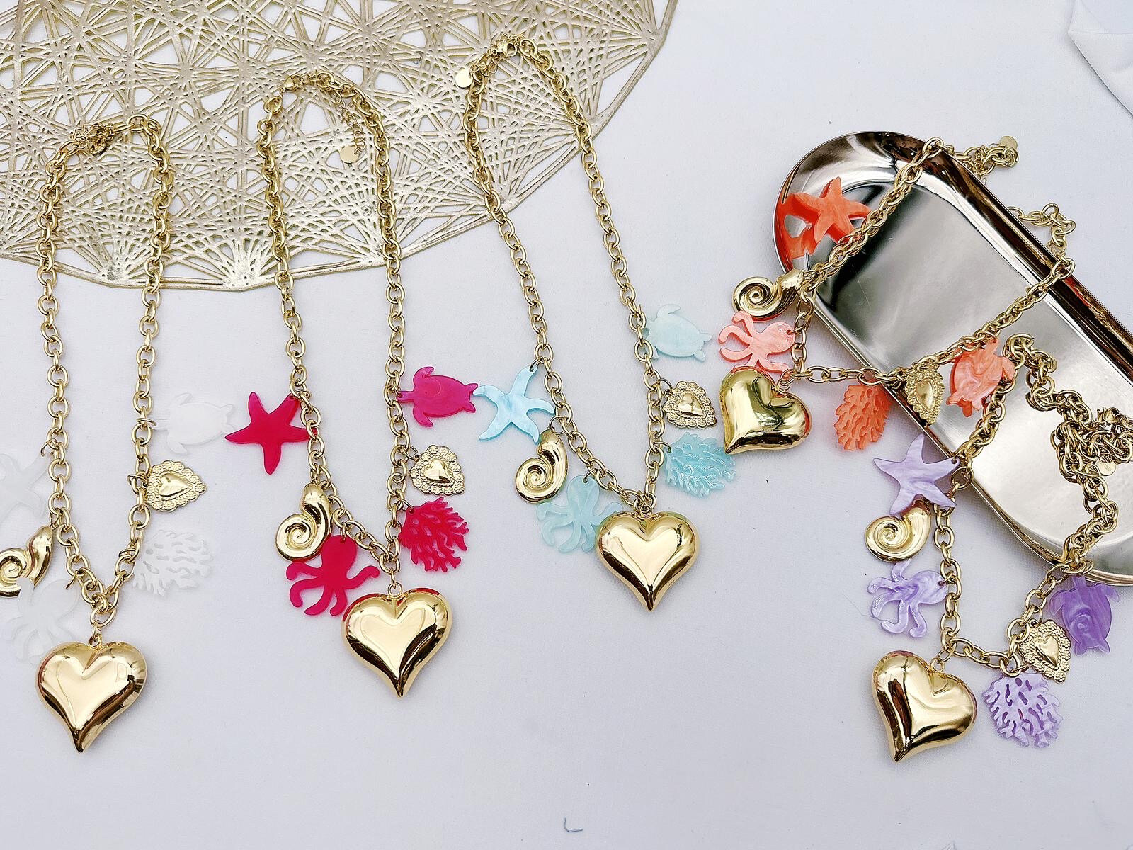 Wholesaler Mochimo Suonana - Stainless steel necklace with pendant