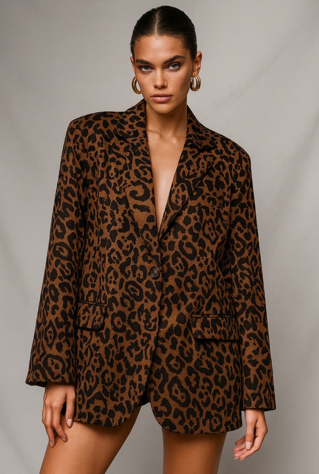 Grossista Mochy - Blazer leopardato