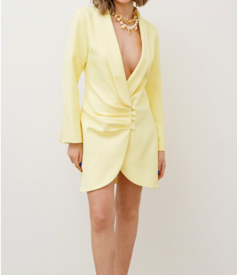 Grossista Mochy - Colletto di colletto semplice blazer