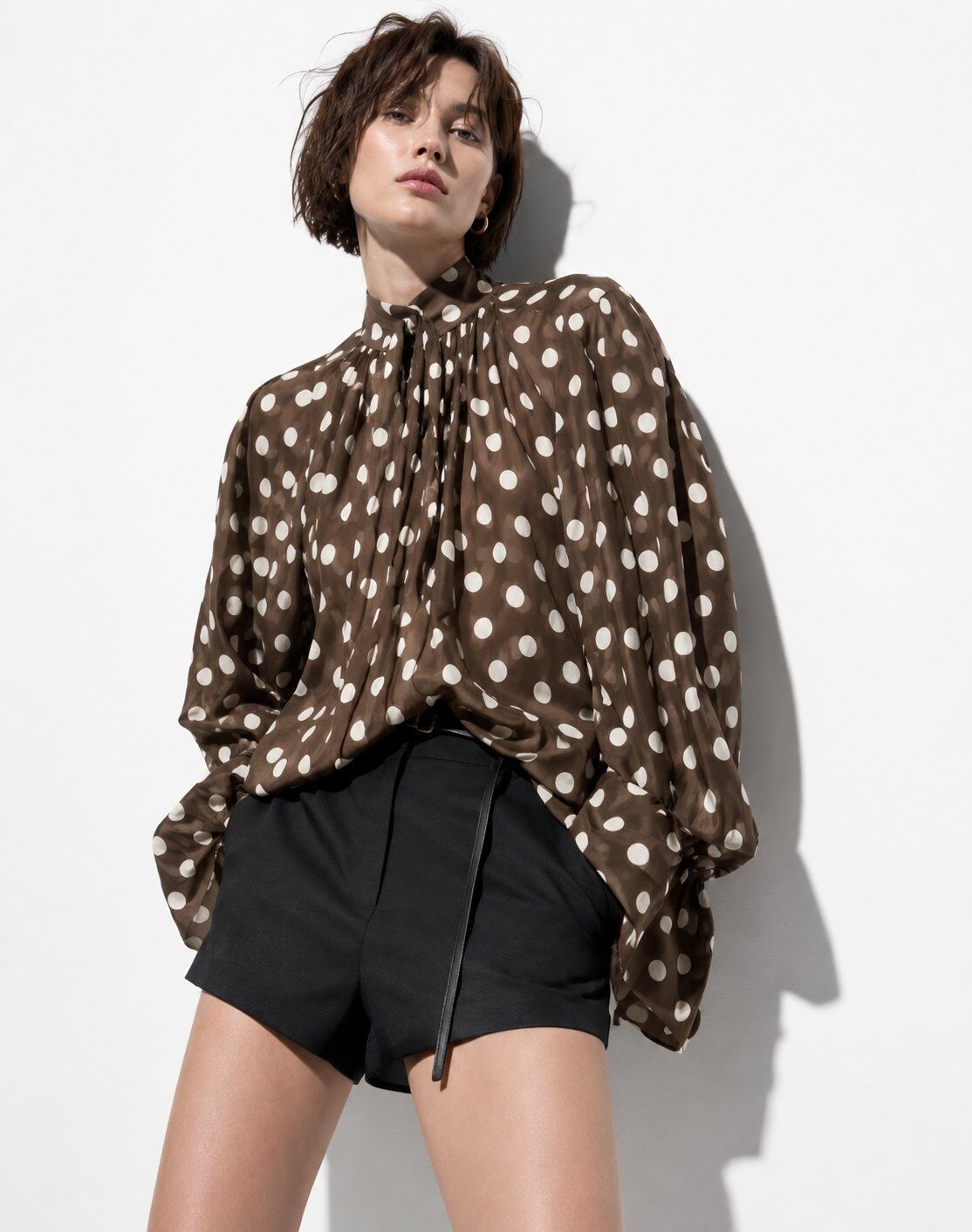 Wholesaler Mochy - Polka dot blouse