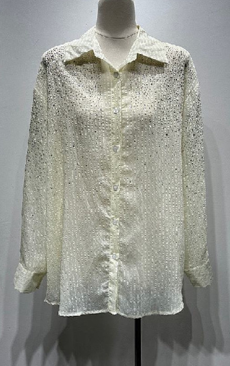 Wholesaler Mochy - Rhinestone shirt