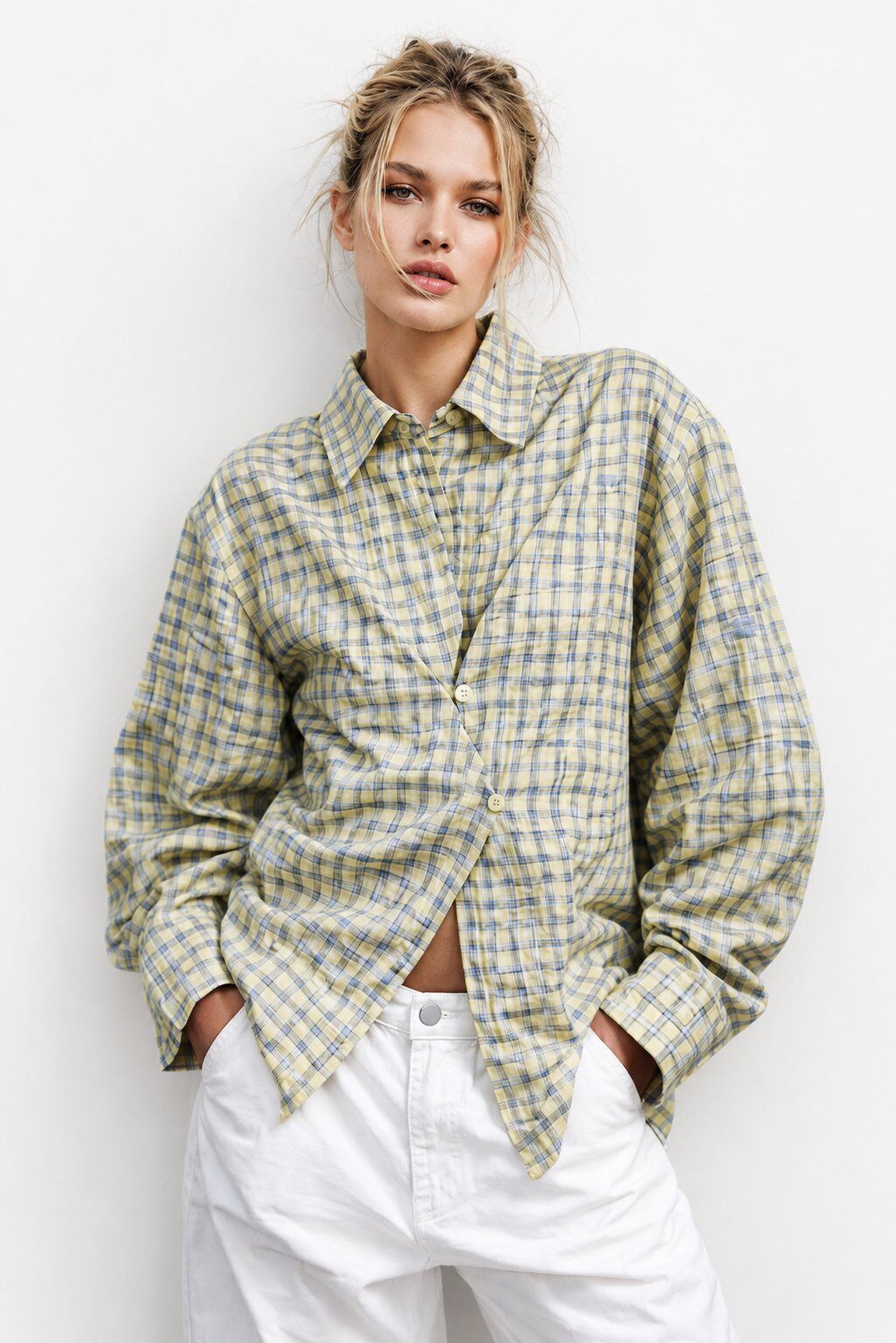 Grossiste Mochy - Chemise chic à carreauX