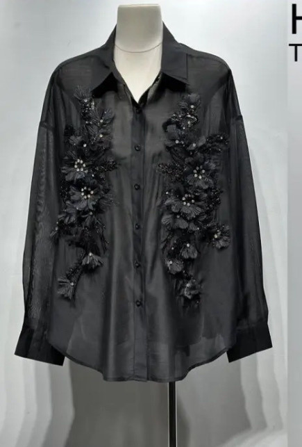 Wholesaler Mochy - Sequin Shirt