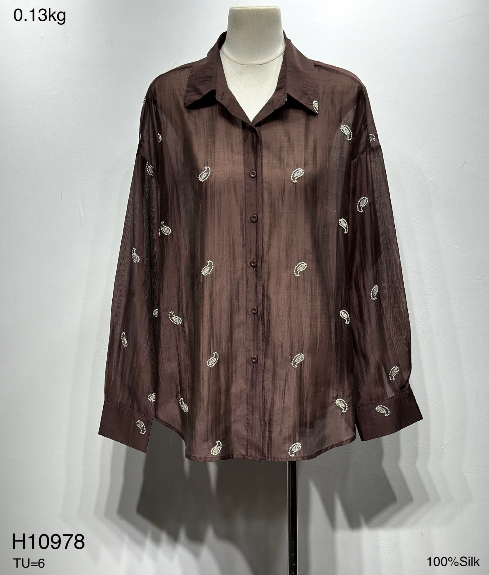 Grossiste Mochy - Chemise à brodée