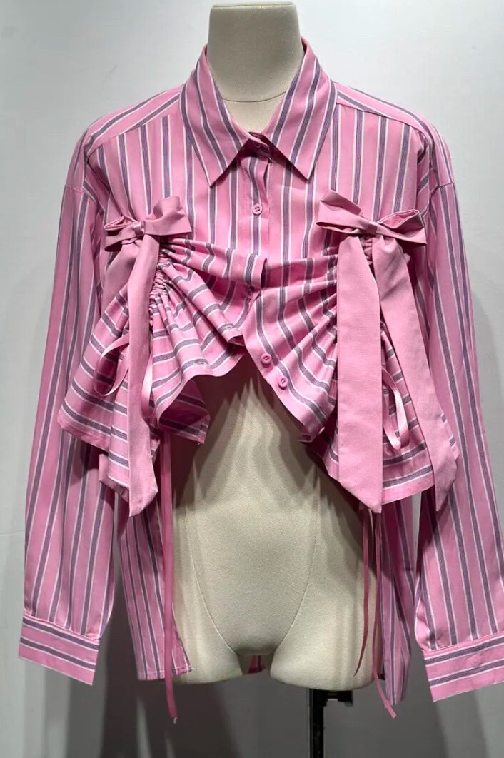 Grossiste Mochy - Chemise rayee
