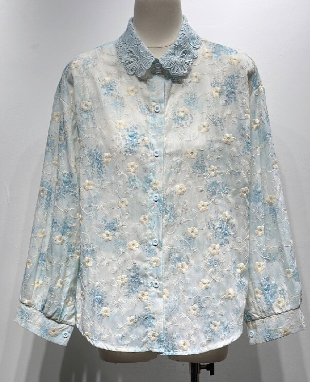 Grossiste Mochy - Chemise brodee