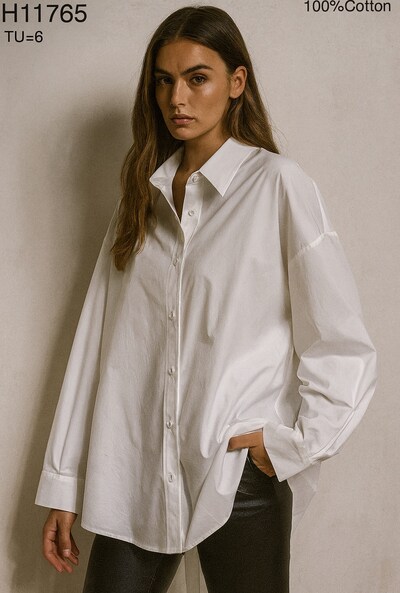 Grossiste Mochy - Chemise laçage au dos pour une touche audacieuse et moderne Grossiste Mochy - Chemise laçage au dos pour une touche audacieuse et moderne