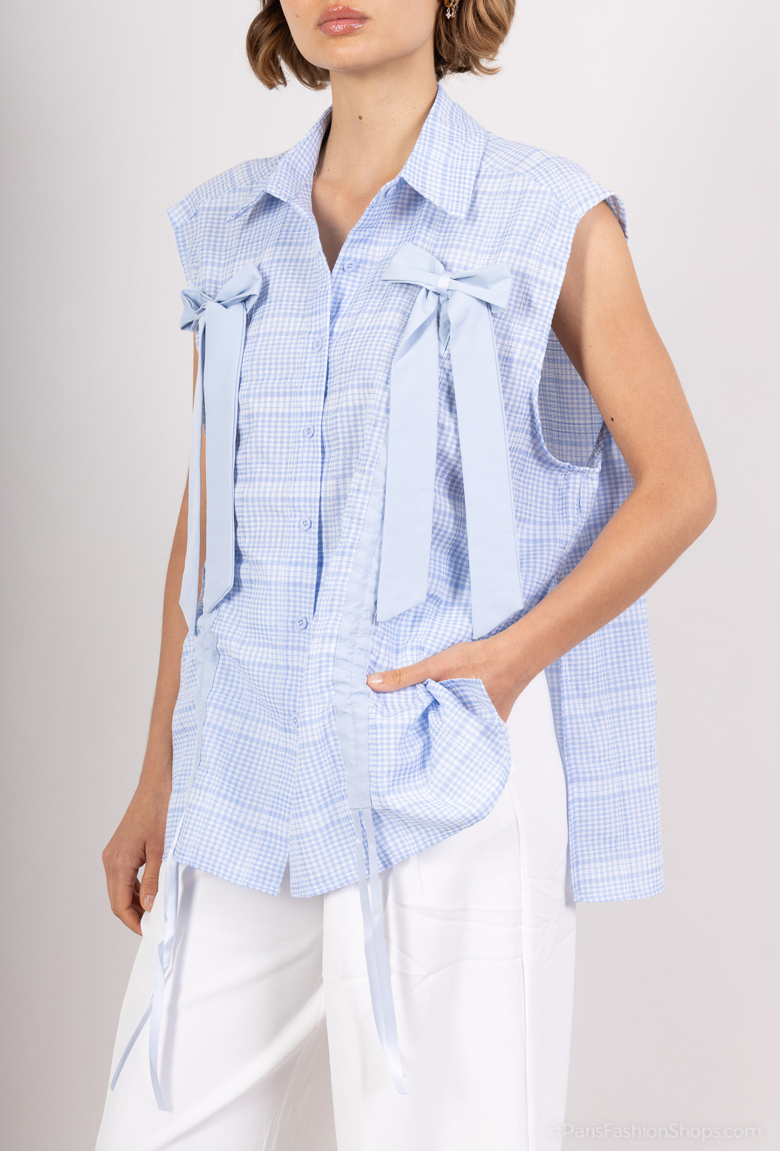 Grossiste Mochy - CHEMISE SANS MANCHE