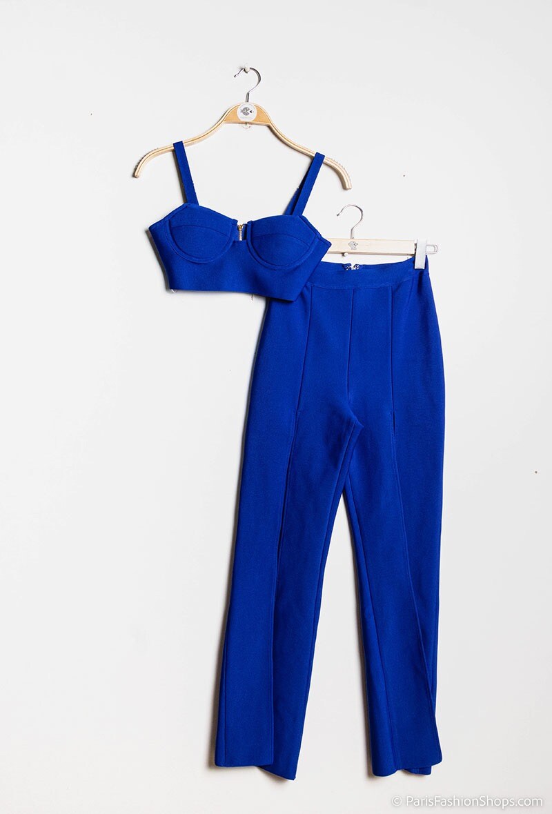 Wholesaler Mochy - Split hem pants set