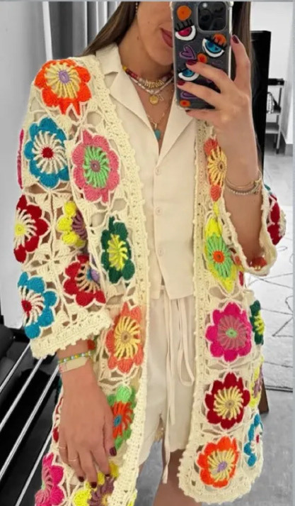 Großhändler Mochy - Häkelpullover