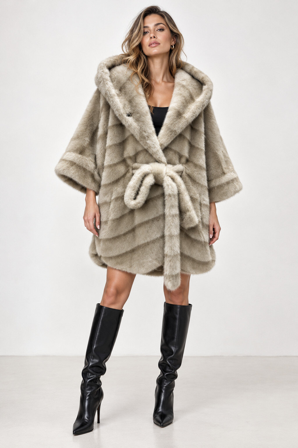 Wholesaler Mochy - Fur with hoods