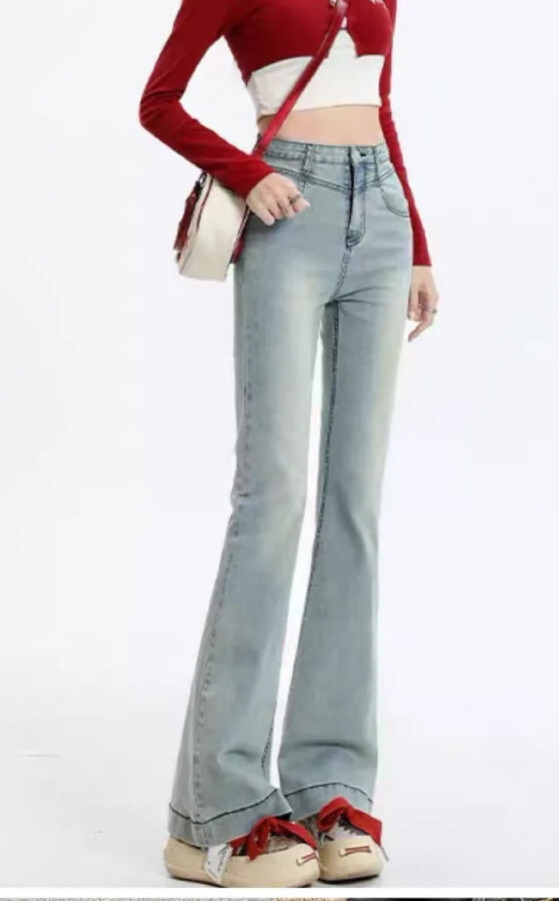 Grossiste Mochy - Pantalon jeans polaire