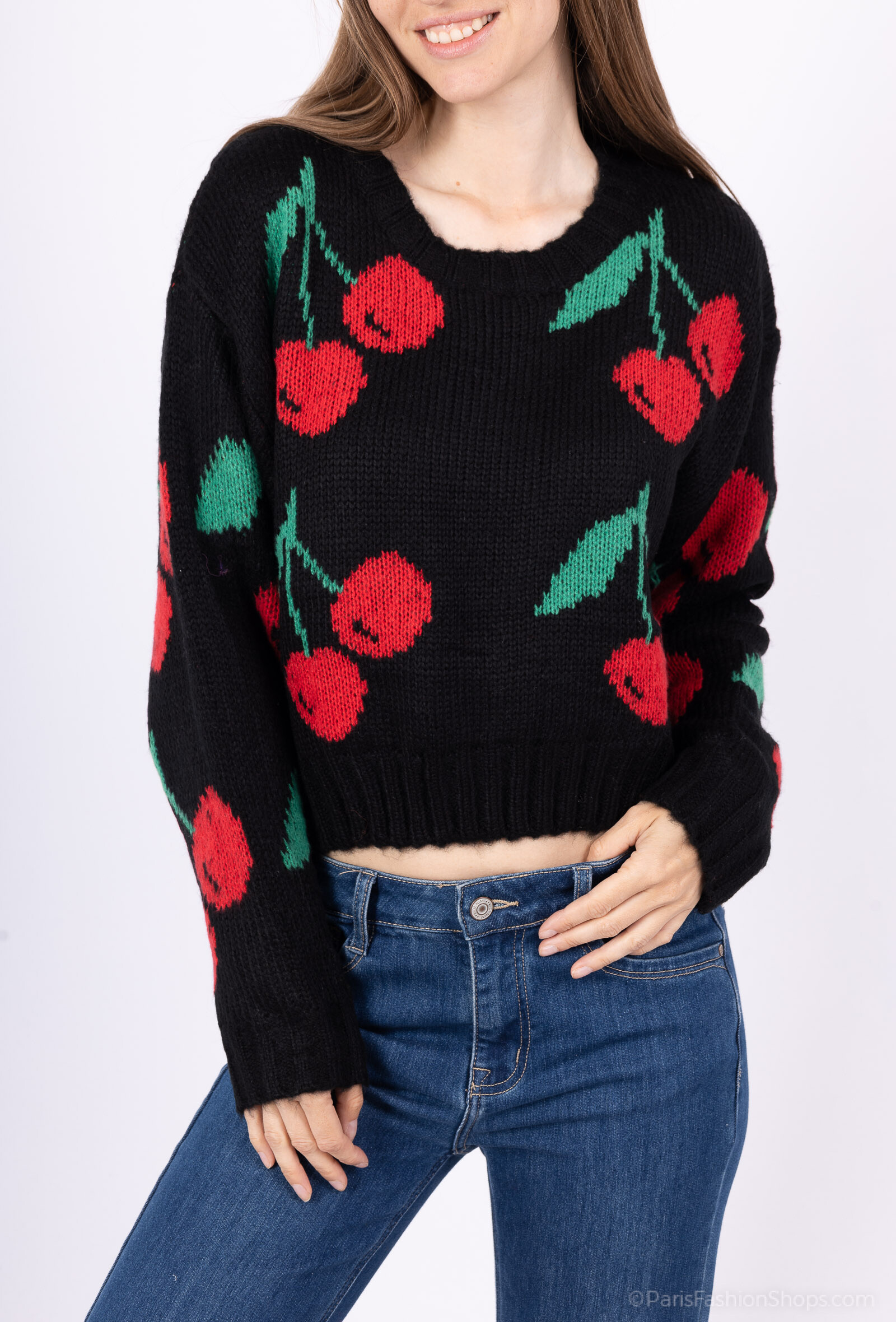 Wholesaler Mochy - Cherry sweater