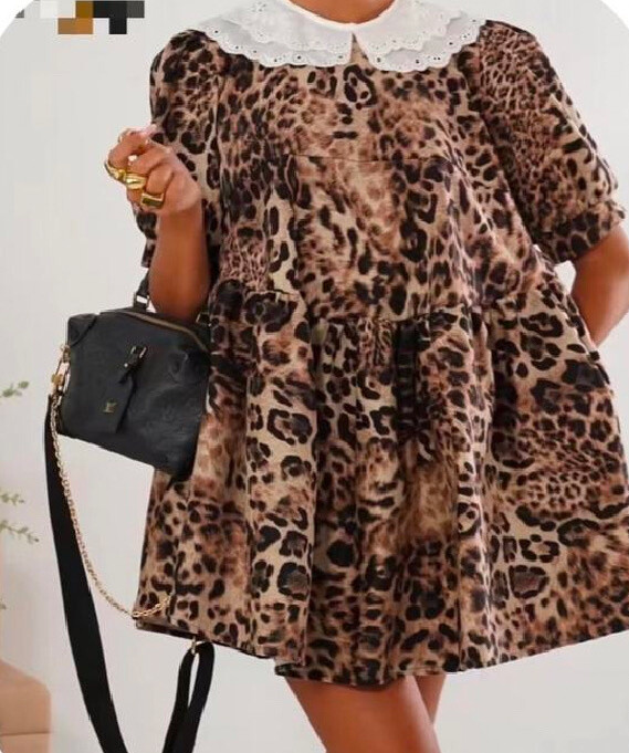 Wholesaler Mochy - Leopard dress