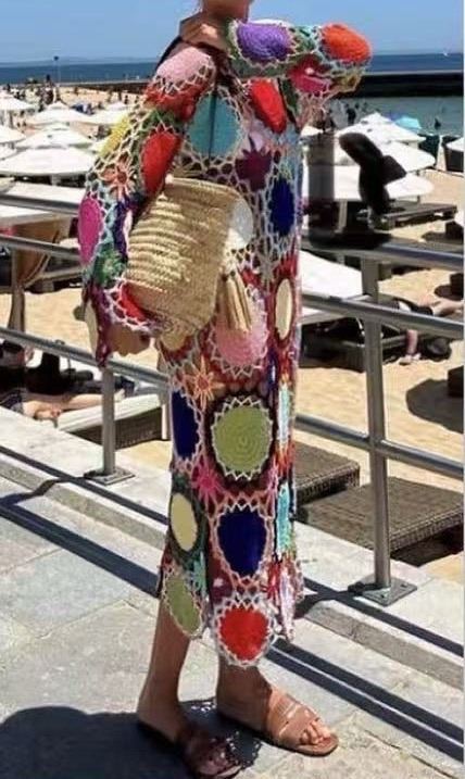 Großhändler Mochy - HANDGEHÄKELTES MODEKLEID