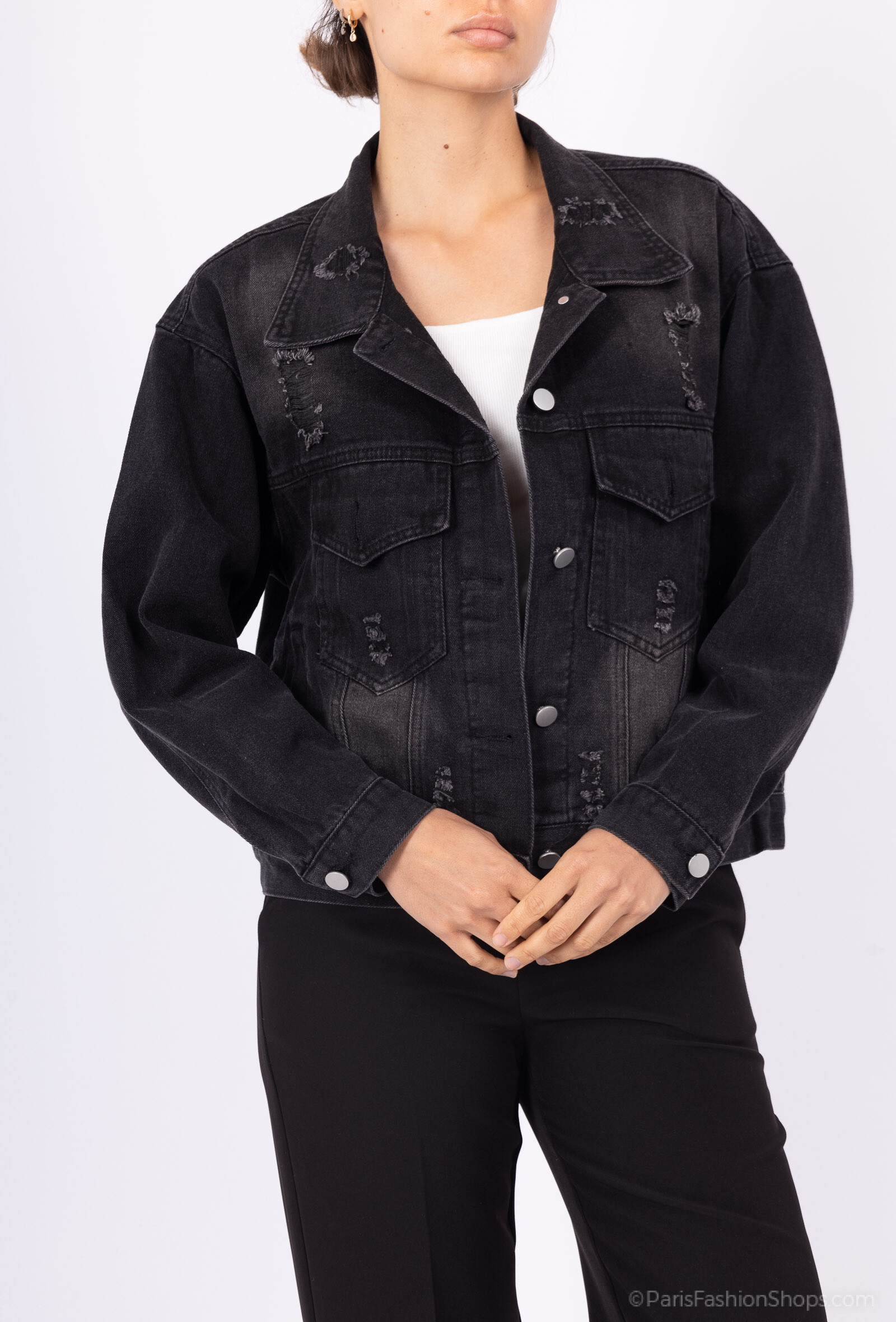 Grossiste Mochy - Veste en jeans