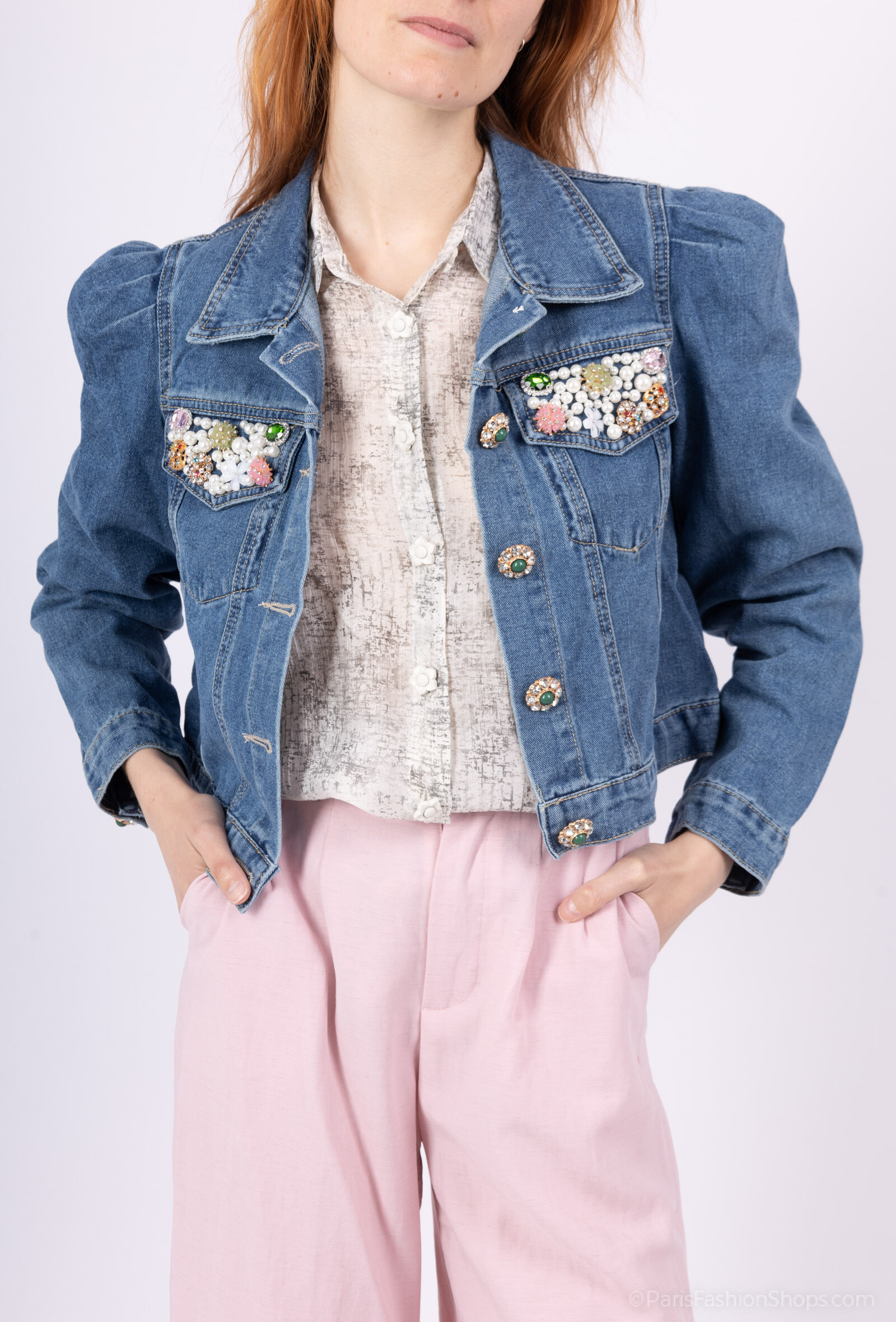 Grossiste Mochy - Veste en jean