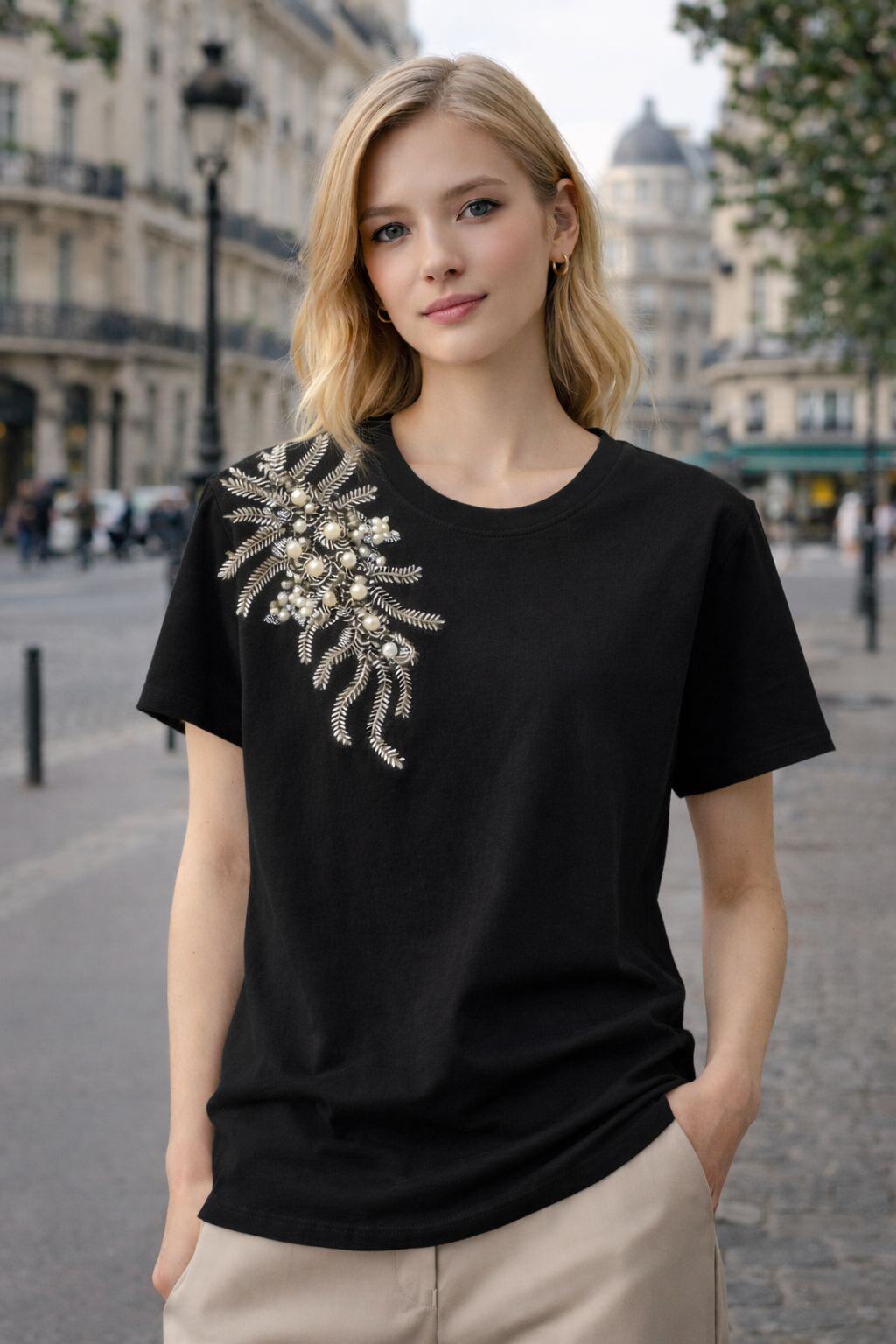 Maglietta Bambina Oversize In Cotone – Maniche Corte, Girocollo, Estiva E Casual