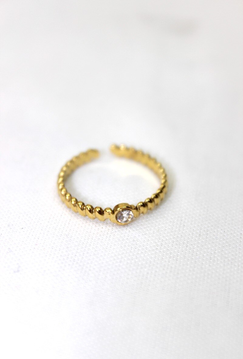 Wholesaler MODELENE - Adjustable titanium steel ring - one size