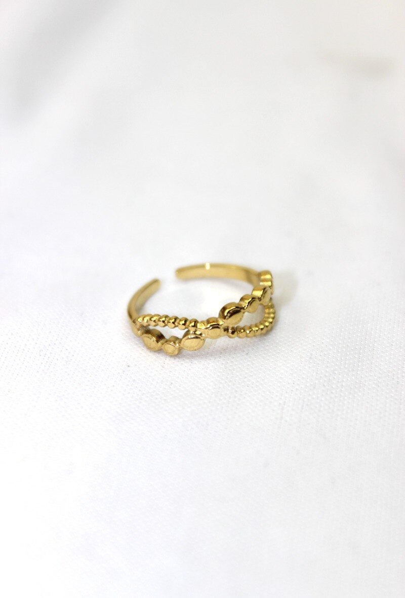 Wholesaler MODELENE - Adjustable titanium steel ring - one size