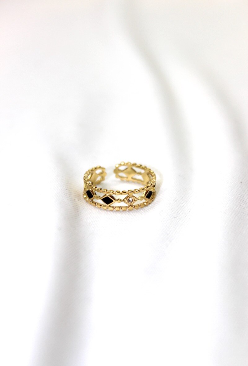 Wholesaler MODELENE - Adjustable titanium steel ring - one size