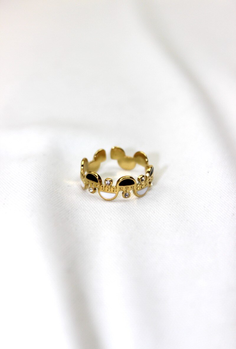 Wholesaler MODELENE - Adjustable titanium steel ring - one size