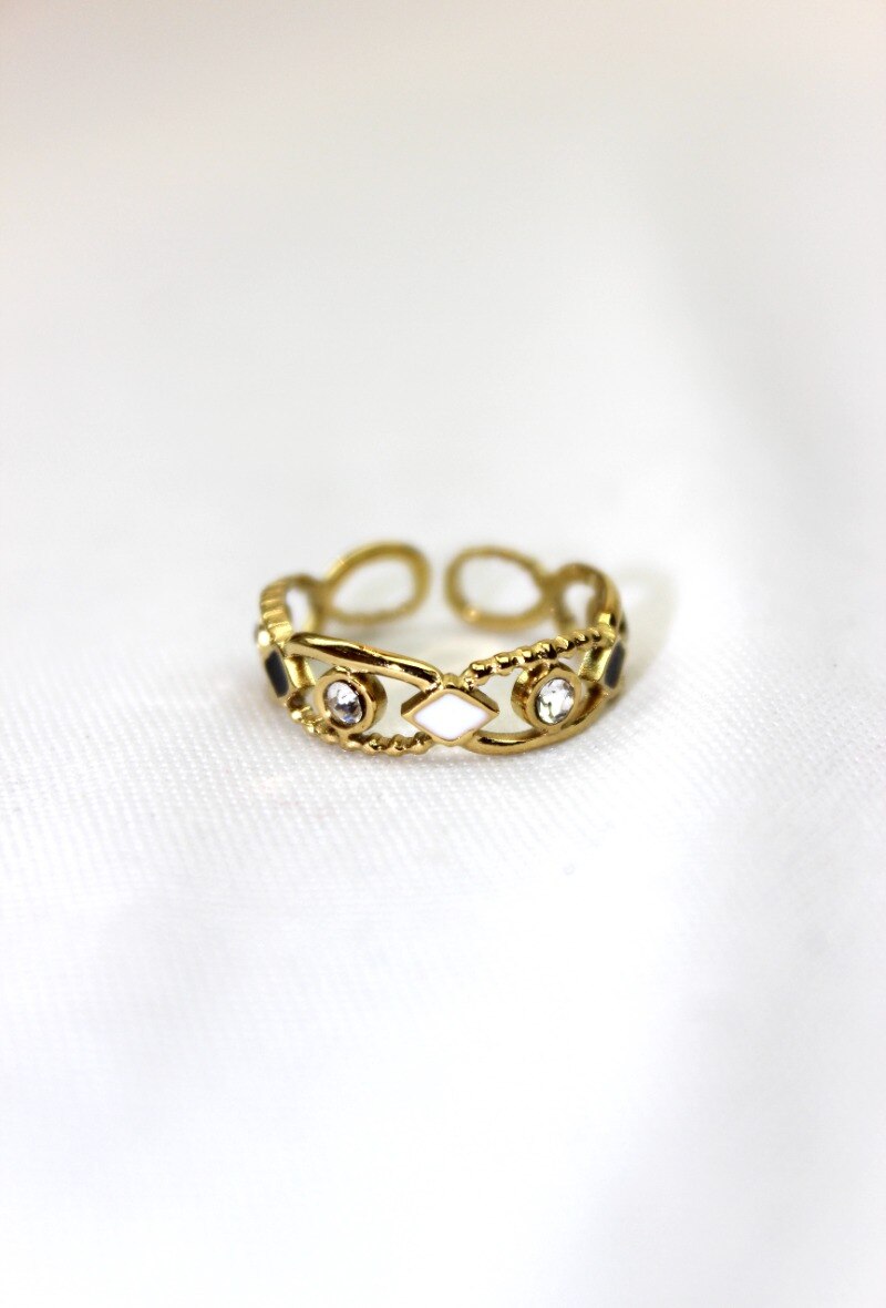 Wholesaler MODELENE - Adjustable titanium steel ring - one size