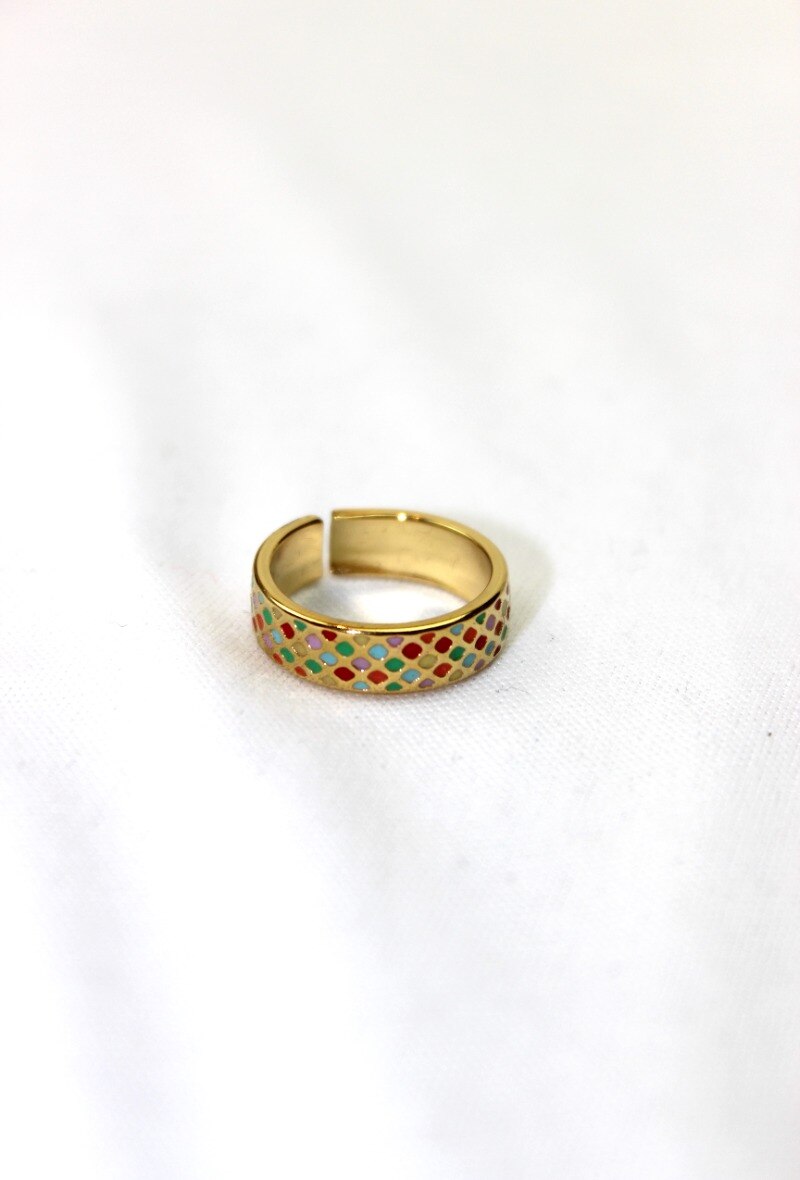 Wholesaler MODELENE - Adjustable titanium steel ring - one size