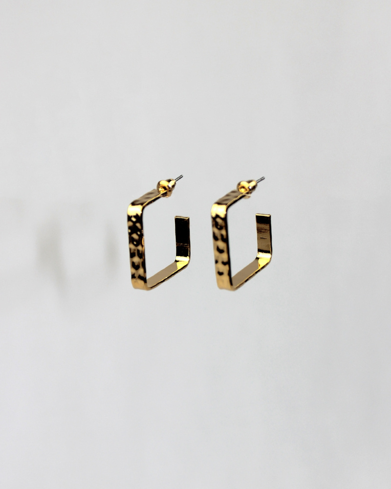 Wholesaler MODELENE - hammered square hoop