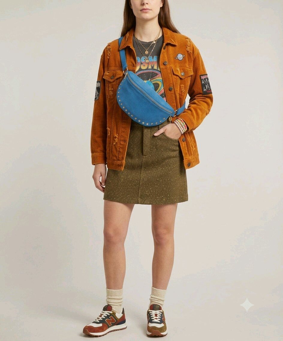 Grossiste Mogano Jm Factory - Sac clouté en suédine