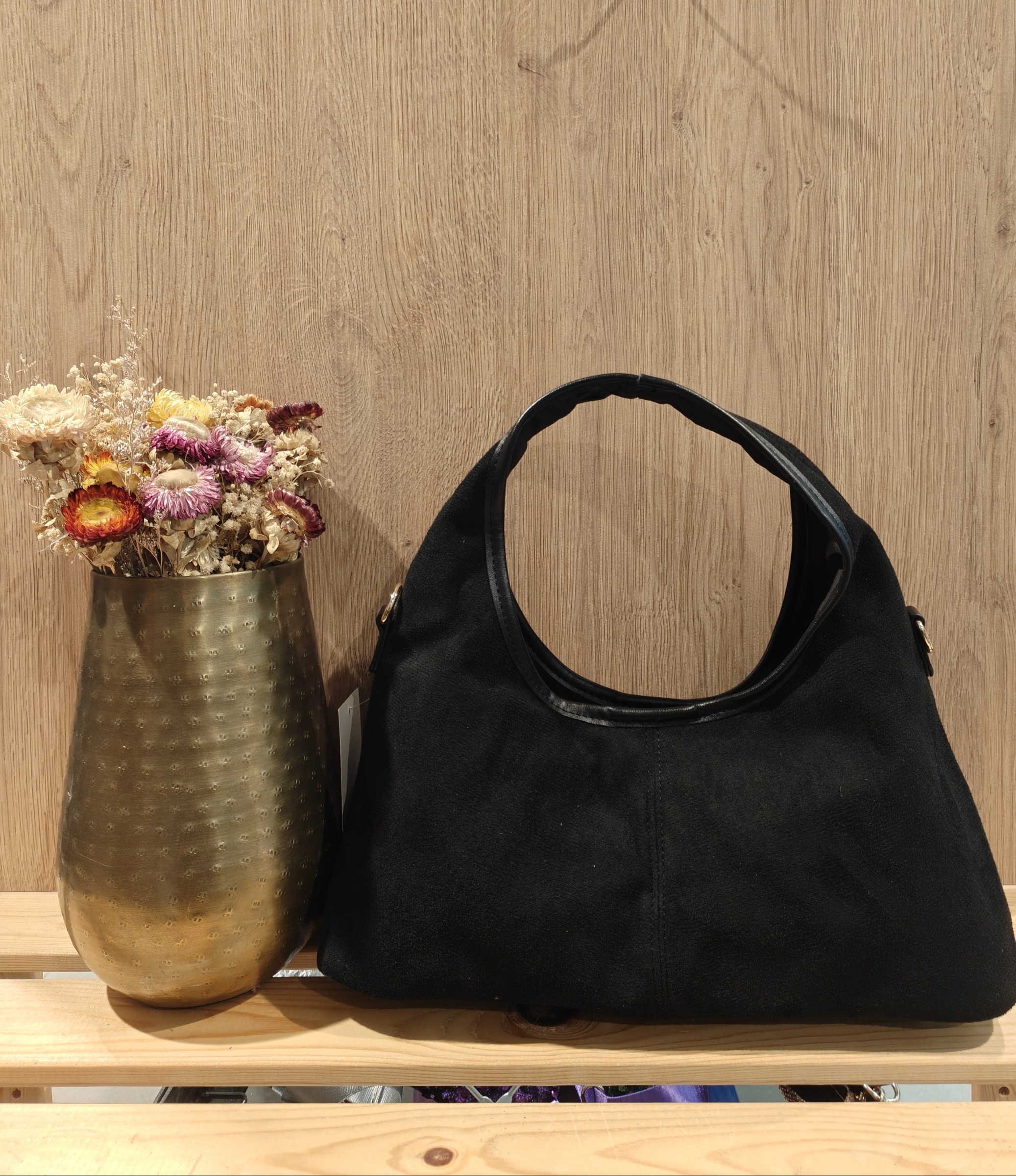 Grossiste Mogano Jm Factory - Sac hobo en suédine