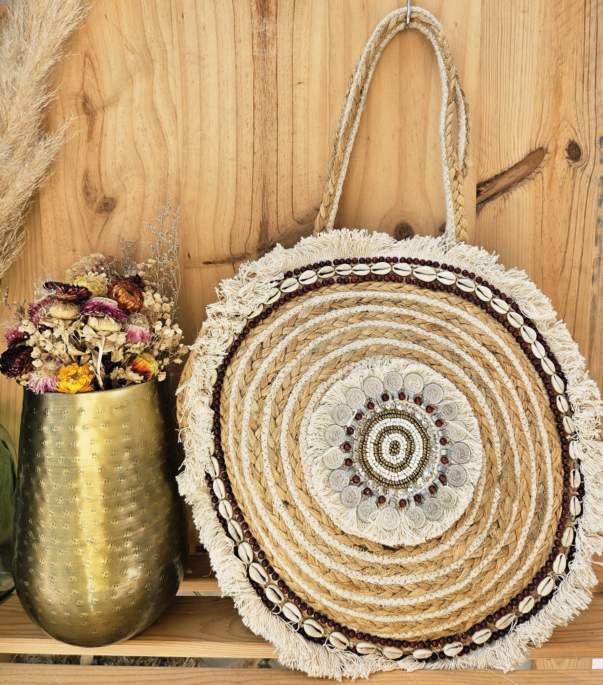 Wholesaler Mogano Jm Factory - Woven jute tote bag
