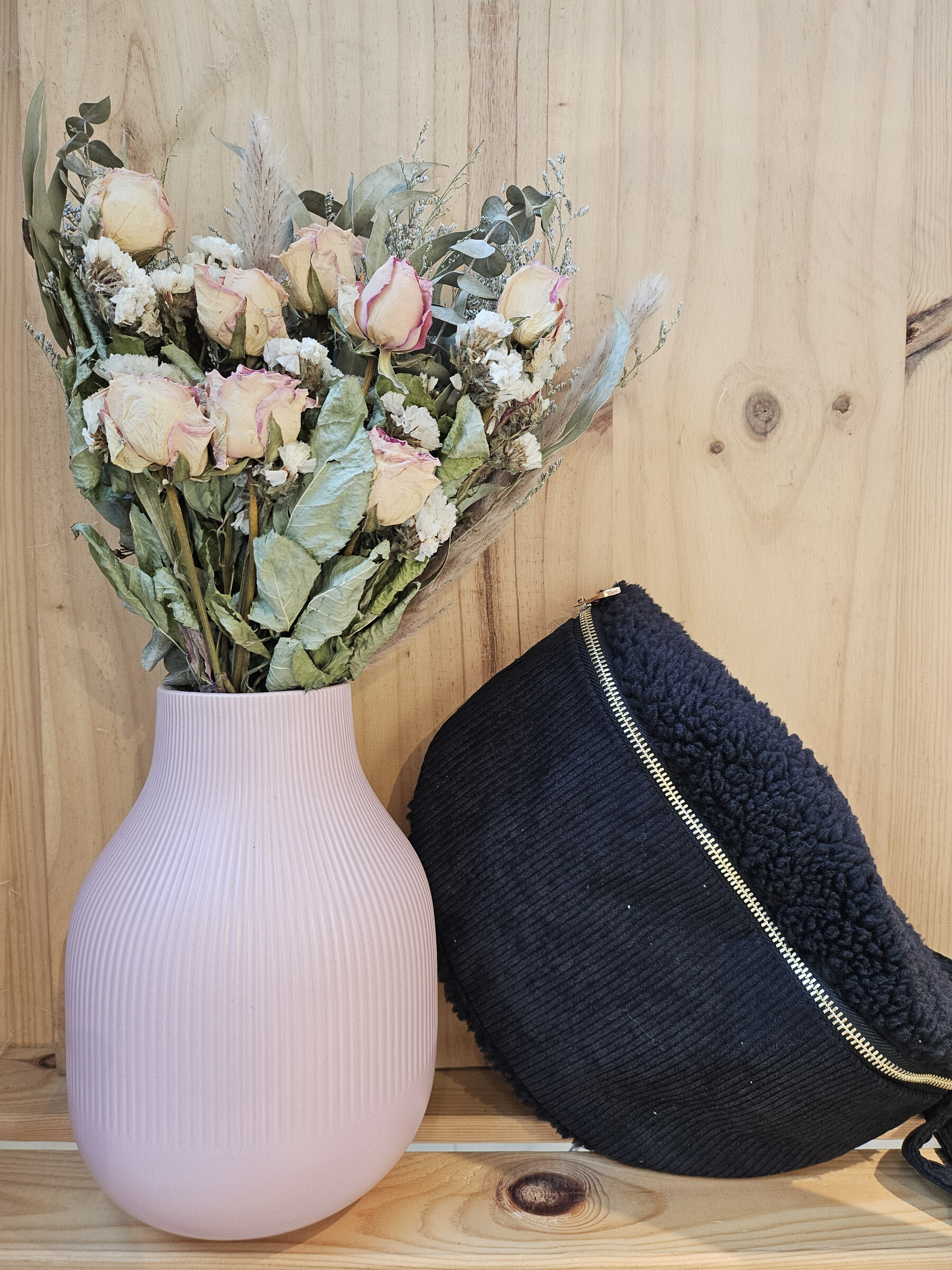 Grossiste Mogano - Sac banane velours et teddy