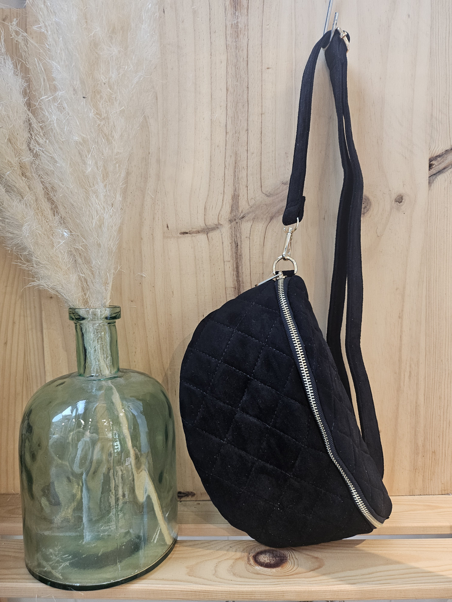 Wholesaler Mogano Jm Factory - Teddy and suede fanny pack