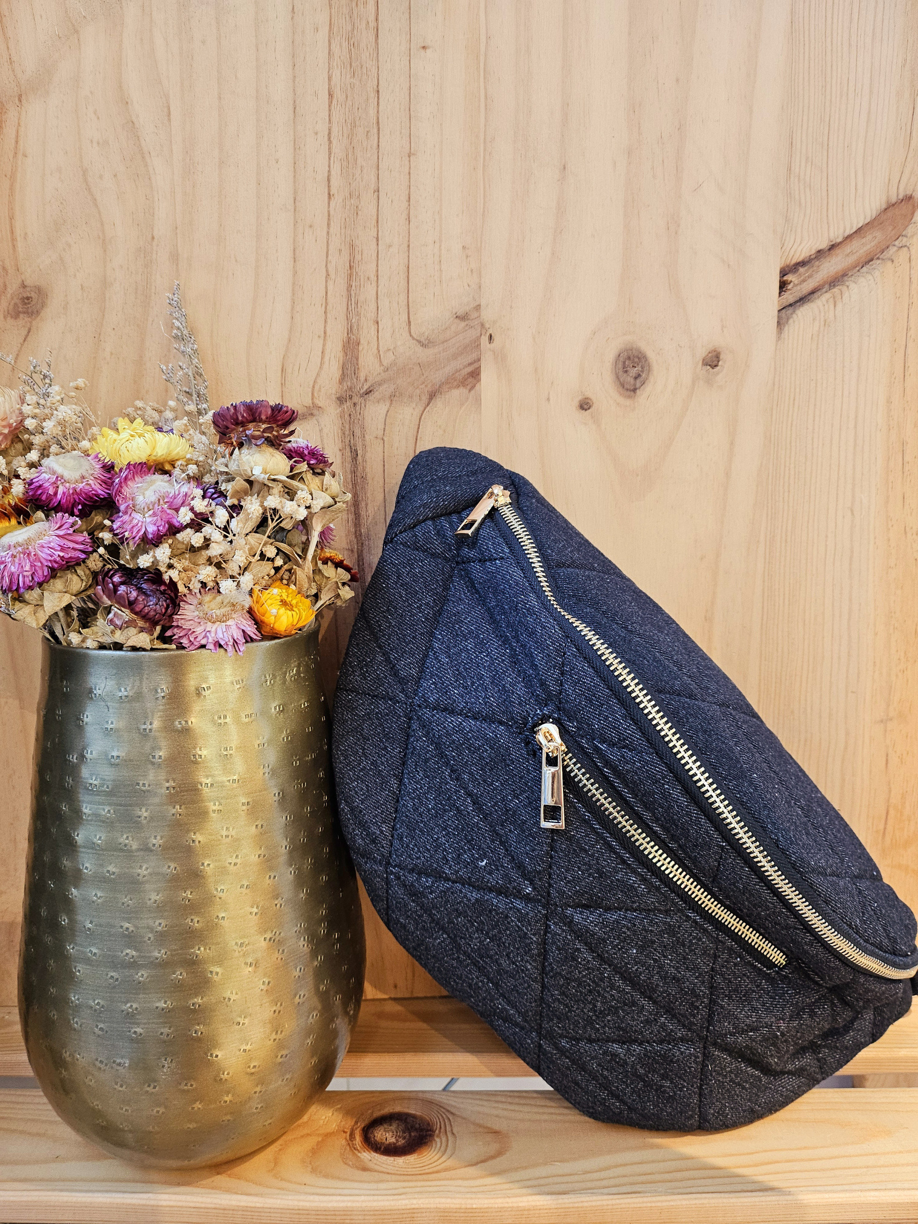 Wholesaler Mogano Jm Factory - Denim banana bag