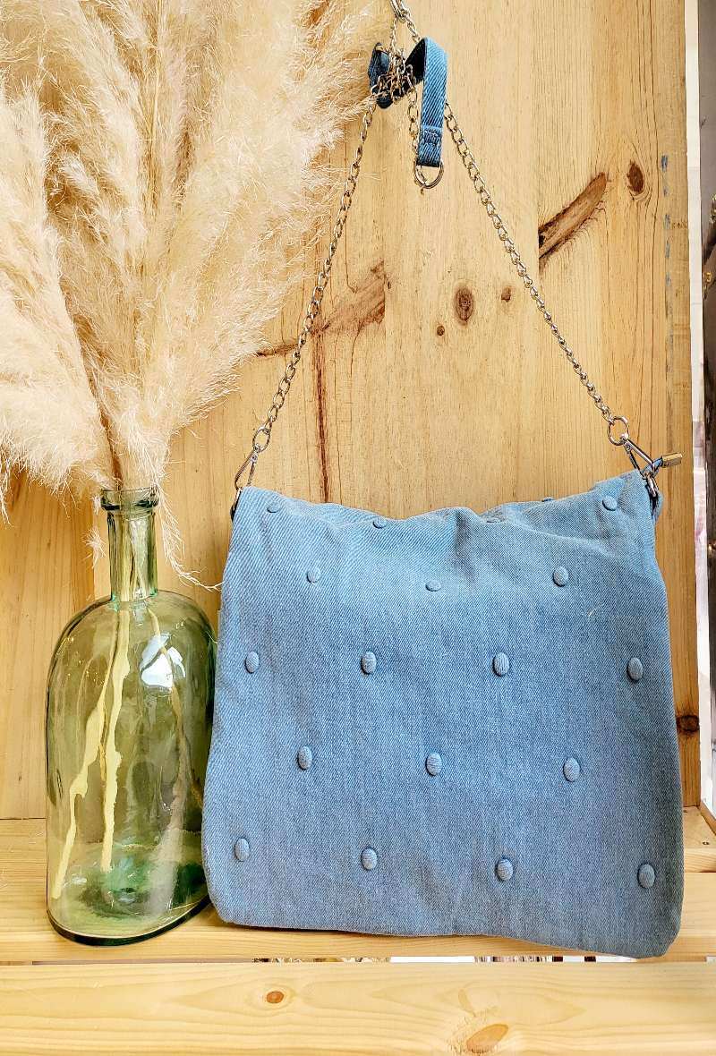 Grossista Mogano - Borsa di jeans