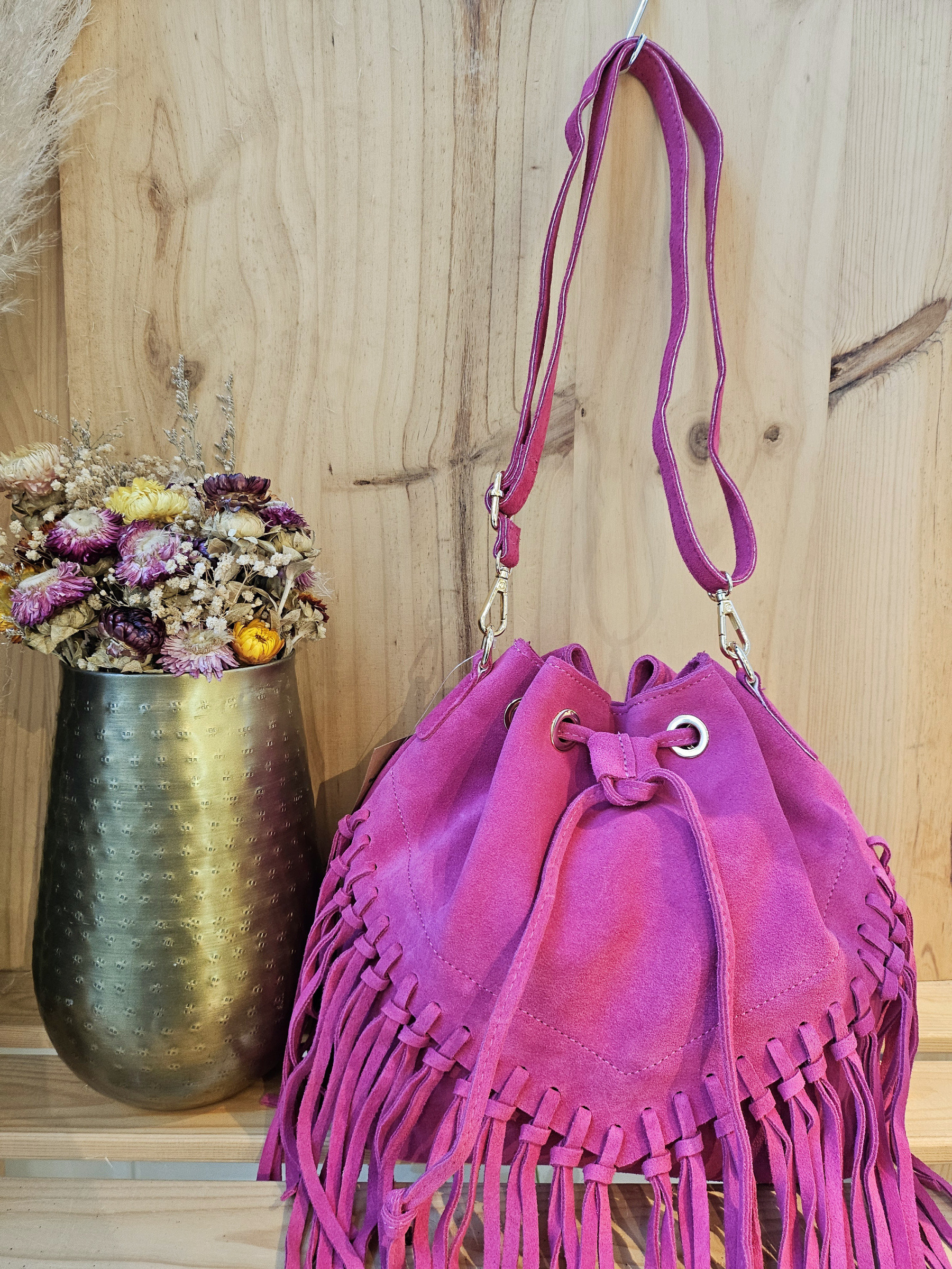 Wholesaler Mogano Jm Factory - Suede purse bag