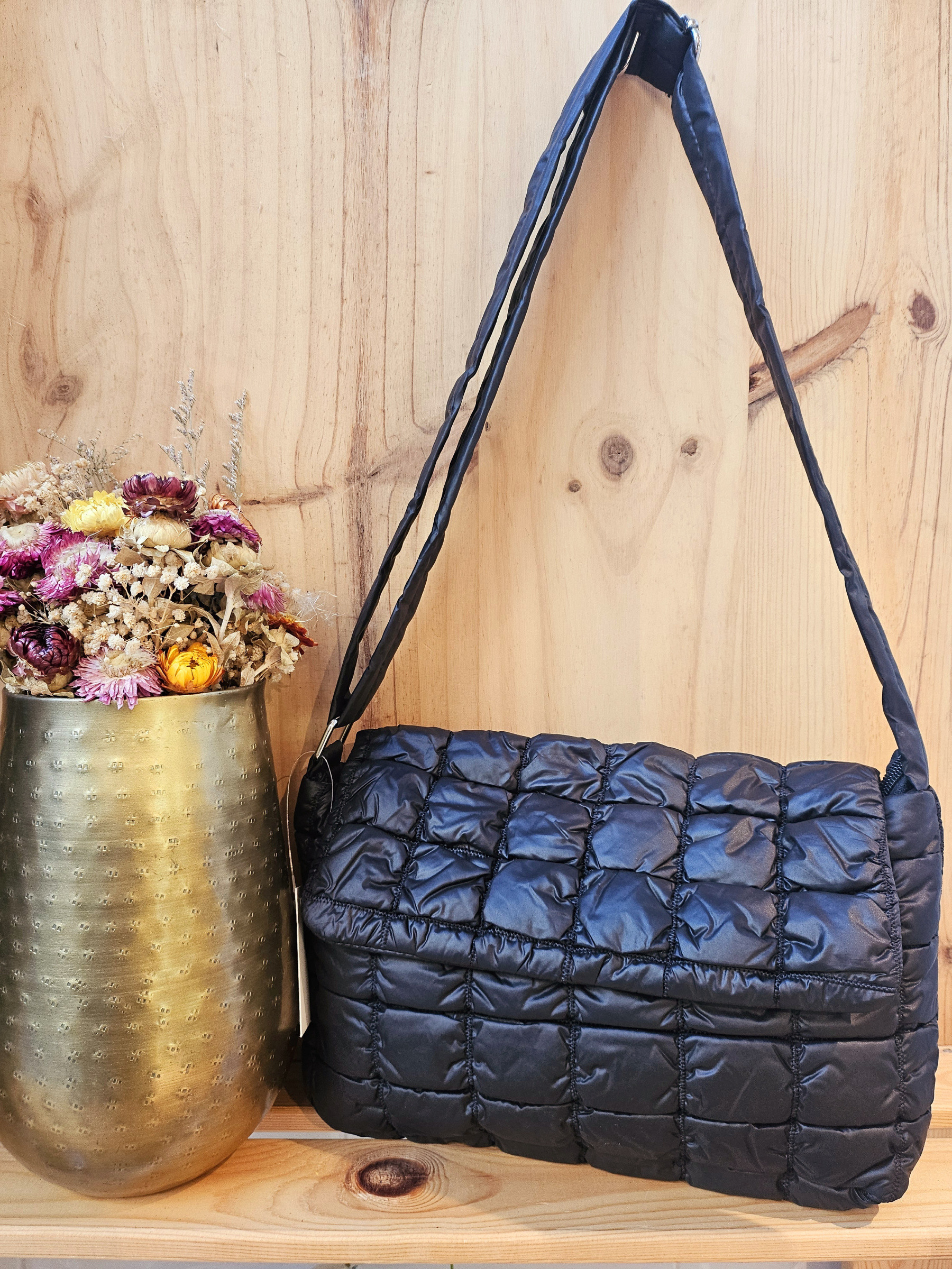 Wholesaler Mogano Jm Factory - Quilted down jacket shoulder bag