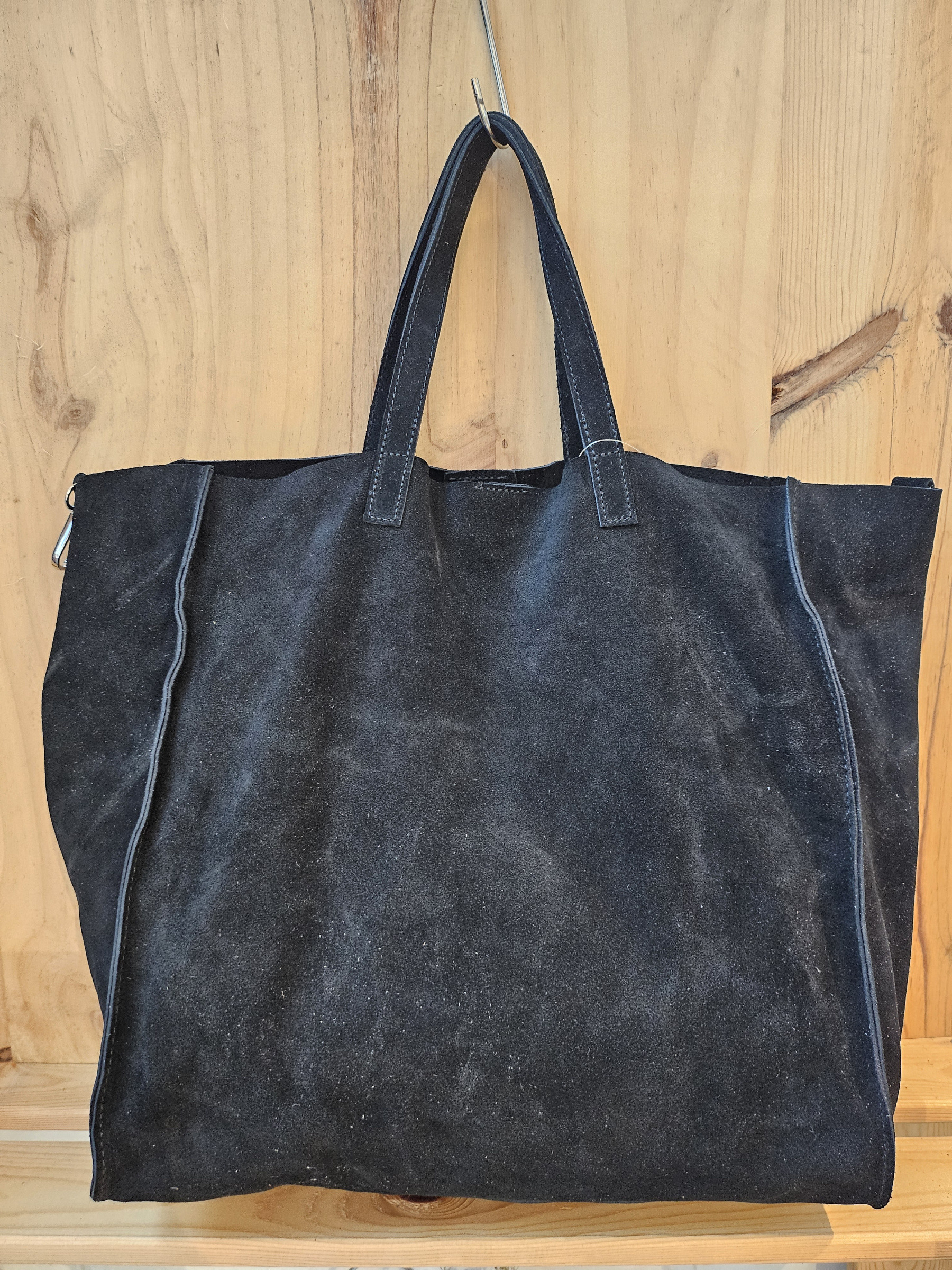 Wholesaler Mogano Jm Factory - Leather tote bag 2 in 1 bag, with shoulder strap and double bag